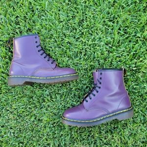 Vintage Purple Dr. Martens Made in England